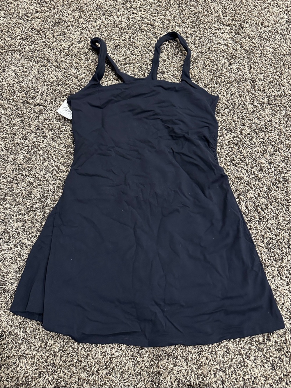 Free People Black Mini Tank Dress